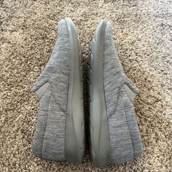 Merinos Women's Grey Merino‎ Wool Slip-On Shoes Size 12 Comfort Winter - Picture 6 of 8